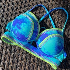 Tie dye bikini set